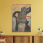 The Observer Canvas Afdruk (Insitu (Woonkamer))