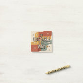 The Obstacle Is The Way Post-it® Notes (Op bureau)