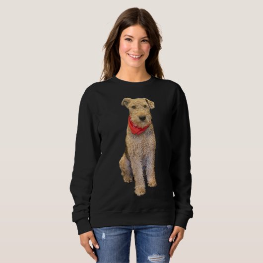 The Obstinate Airedale Sweatshirt (Voorkant volledig)