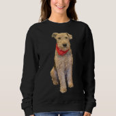 The Obstinate Airedale Sweatshirt (Voorkant)