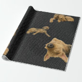 The Obstinate Airedale Wrapping Paper Cadeaupapier (Uitgerold)