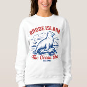 The Ocean State Seal – Rhode Island Gift Trui (Voorkant)