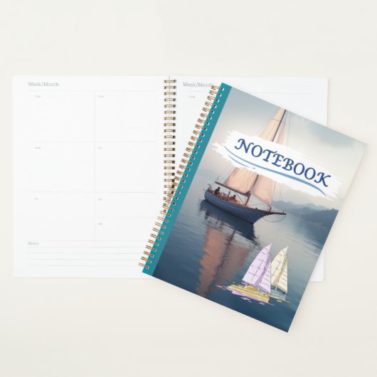 The "Ocean Whisper" Digital Notebook Planner (Display)