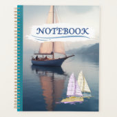 The "Ocean Whisper" Digital Notebook Planner (Voorkant)