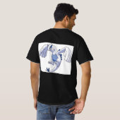 "The Ocean's Guardian: legendarisch Pokémon T-shir T-shirt (Achterkant volledig)