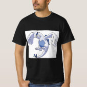 "The Ocean's Guardian: legendarisch Pokémon T-shir T-shirt (Voorkant)