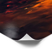 The October Companion | Spooky Ghost & Lantaarn Perfect Poster (Hoek)