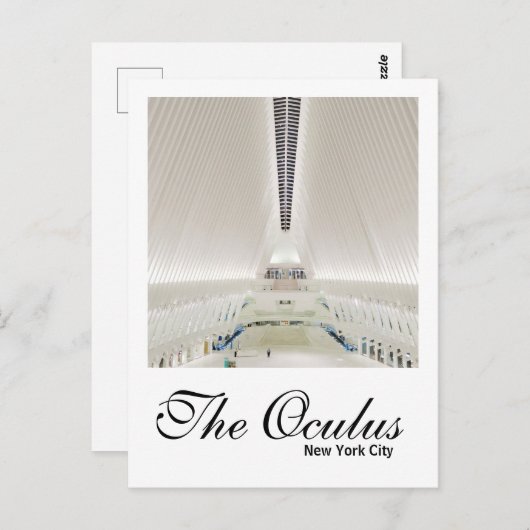 The Oculus New York Briefkaart USA (Voorkant / Achterkant)