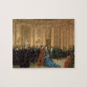 The Odeon Theater, Parijs, 1869 (olie op canvas) Legpuzzel