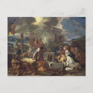 The Offe of Noah, c.1640 Briefkaart