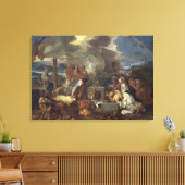The Offe of Noah, c.1640 Canvas Afdruk (Insitu (Woonkamer))