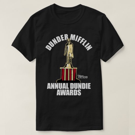 The Office Dundie Award Winners  T-shirt (Design voorkant)