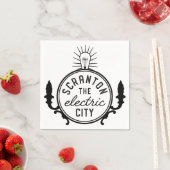 The Office Lazy Scranton The Electric City Tote Servet (Insitu)