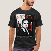 The Office Threat Level Midnight Movie Poster Post T-shirt (Voorkant)