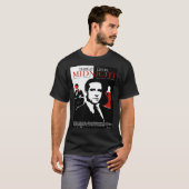 The Office Threat Level Midnight Movie Poster Post T-shirt (Voorkant volledig)