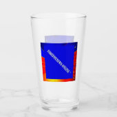 The Official FIREFOXNEWS ONLINE™ Beverage Glass Glas (Voorkant)