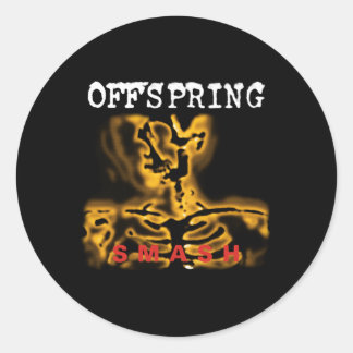 The Offspring Smash Album Ronde Sticker