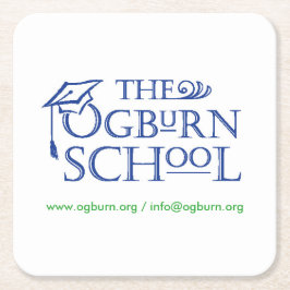 The Ogburn School - Coasters Kartonnen Onderzetters