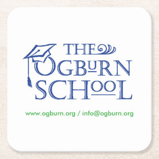 The Ogburn School - Coasters Kartonnen Onderzetters
