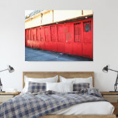 'The Old Arcade' Ingepakt Canvas Print (Insitu (Slaapkamer))