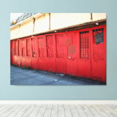 'The Old Arcade' Ingepakt Canvas Print (Insitu (Houten vloer))