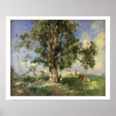 The Old Ash Tree (oil on canvas) Poster (Voorkant)