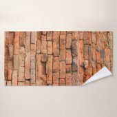 The old brick layerancier, antiek, background, b badhanddoek (Badhanddoek)