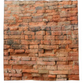 The old brick layerancier, antiek, background, b douchegordijn (Voorkant)