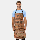 The old brick layerancier, antiek, background, b schort (Gedragen)