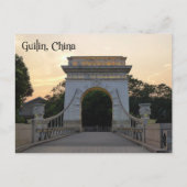 The Old Bridge, Guilin, China - briefkaart (Voorkant)