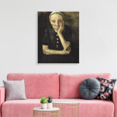The Old Farmer, 1903 Canvas Afdruk (Insitu (Woonkamer))