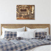 The Old Guard Chamber, The Round Tower, Windsor Ca Canvas Afdruk (Insitu (Slaapkamer))
