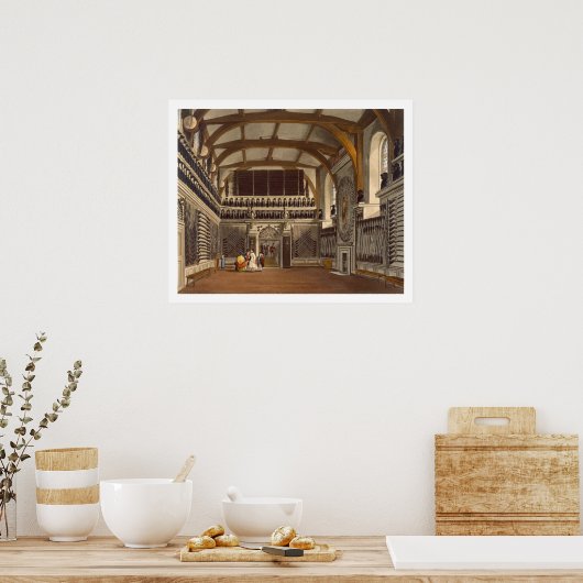 The Old Guard Chamber, The Round Tower, Windsor Ca Poster (Keuken)