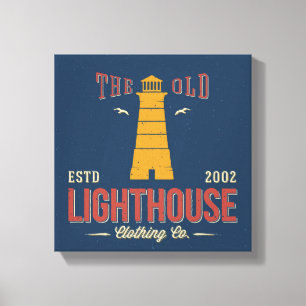 The Old Lighthouse Clothing Co. Canvas Afdruk