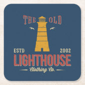 The Old Lighthouse Clothing Co. Kartonnen Onderzetters (Voorkant)