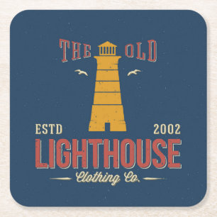 The Old Lighthouse Clothing Co. Kartonnen Onderzetters