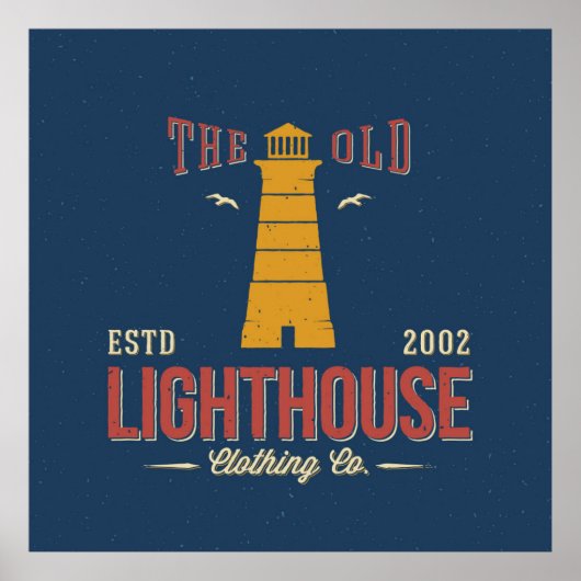 The Old Lighthouse Clothing Co. Poster (Voorkant)
