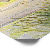 The Old Lodge, van een commercieel gedrukte portfo Poster (Hoek)