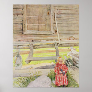 The Old Lodge, van een commercieel gedrukte portfo Poster