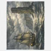 The Old Man of Hoy door BurnsInHell Fleece Deken (Voorkant)