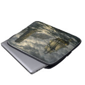 The Old Man of Hoy door BurnsInHell Laptop Sleeve (Voorkant onderkant)