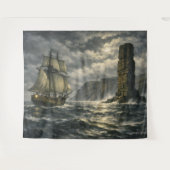 The Old Man of Hoy door BurnsInHell Wandkleed (Voorkant (horizontaal))