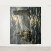 The Old Man of Hoy door BurnsInHell Wandkleed (Voorkant)