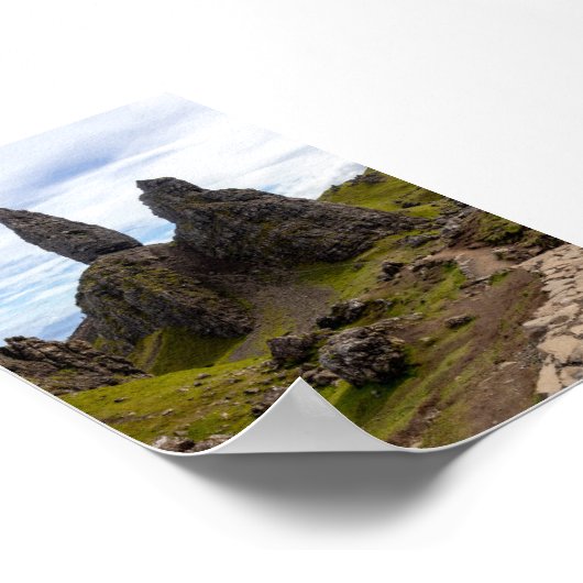 The Old Man of Storr Poster (Hoek)