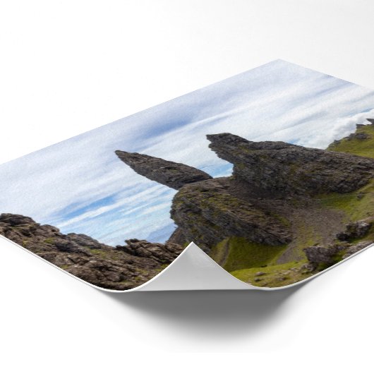 The Old Man of Storr Poster (Hoek)
