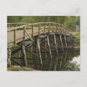 The Old North Bridge, Minute Man National Briefkaart (Voorkant)