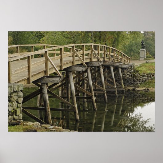 The Old North Bridge, Minute Man National Poster (Voorkant)
