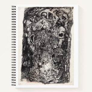 The Old Ones, inkt tekening Notitieboek