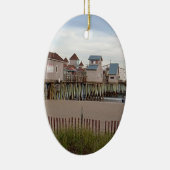 The Old Orchard Beach Pier by Wendy C Allen 2004 Keramisch Ornament (Rechts)
