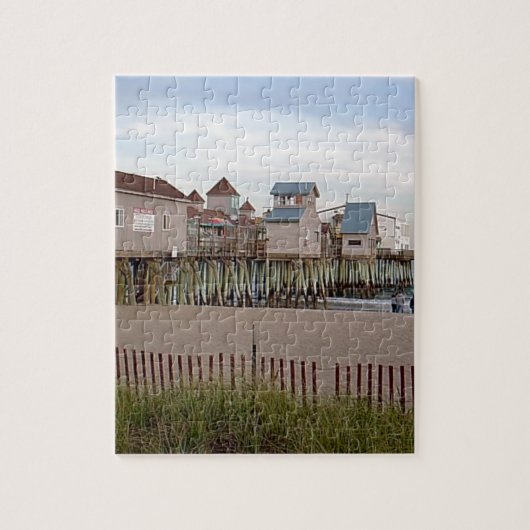 The Old Orchard Beach Pier by Wendy C Allen 2004 Legpuzzel (Verticaal)